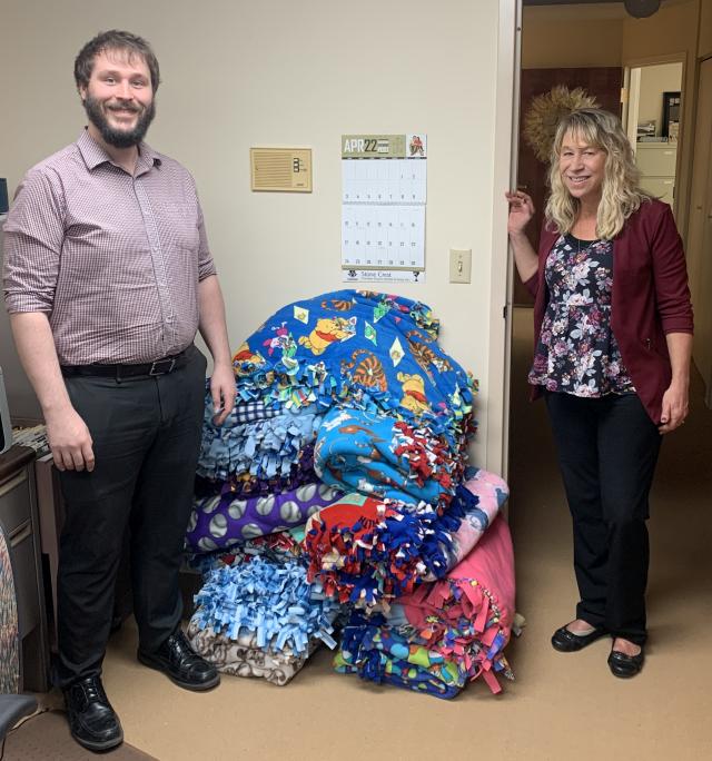 16 blankets for Stone Crest